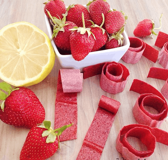 Strawberry Roll-Ups