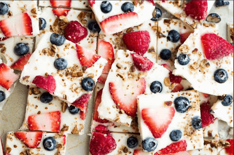 Recipe: Healthy Frozen Yoghurt Slice - Paddington Clinic